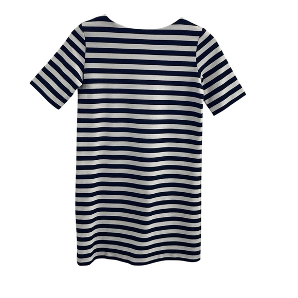 Club Monaco Blue and White Sheath Mini Dress - Picture 6 of 13